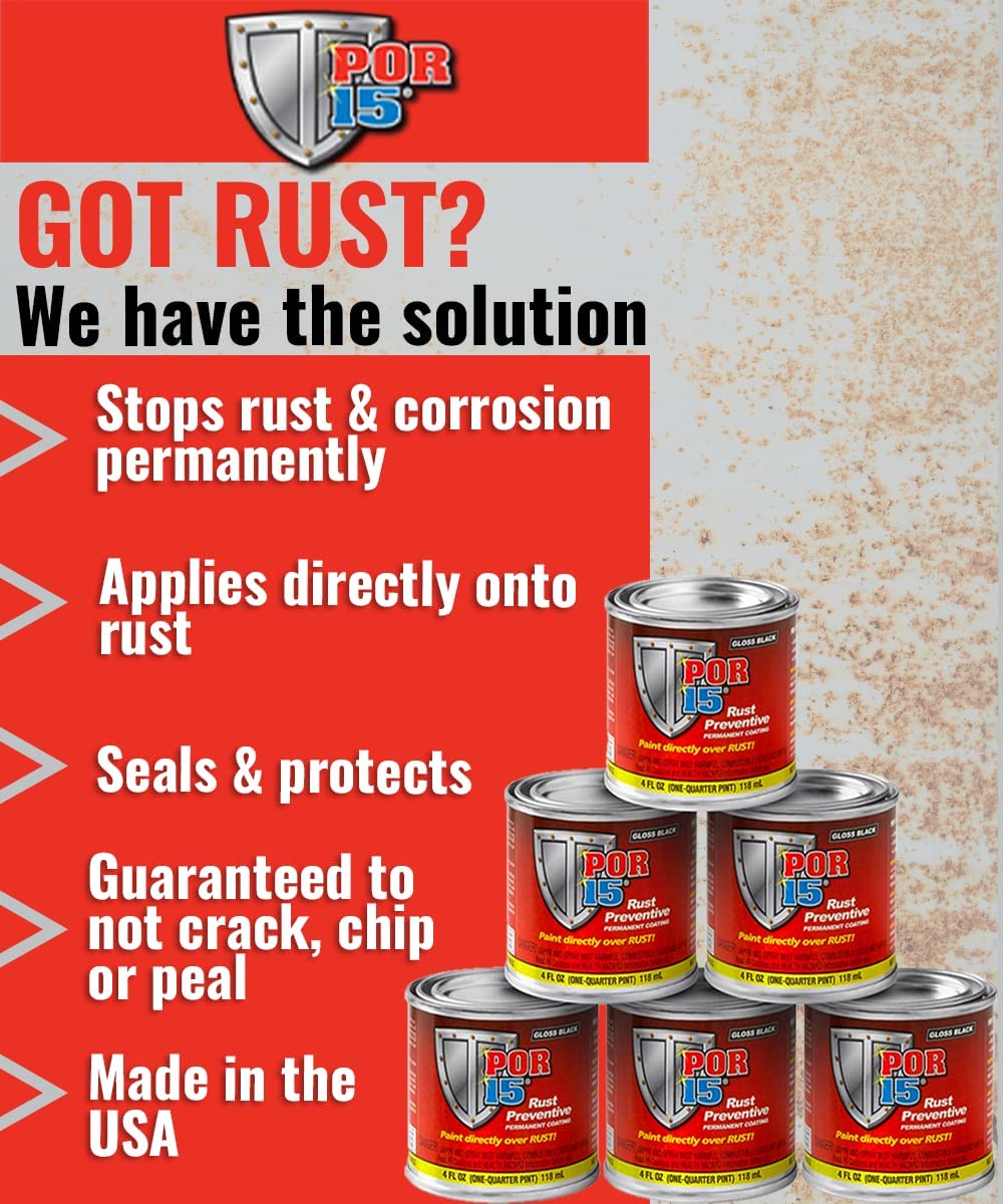 Six Pack Rust Preventive Coating, Stop Rust and Corrosion